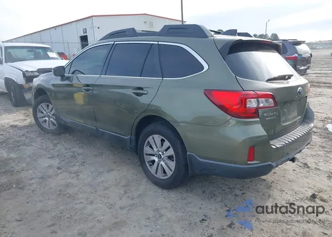 2017 Subaru Outback 2.5I Premium из США, поврежденный, VIN 4S4BSAFC6H3203121